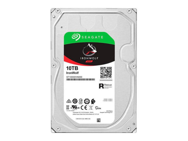 HD Interno SEAGATE IronWolf 10TB 7200RPM ST10000VN000