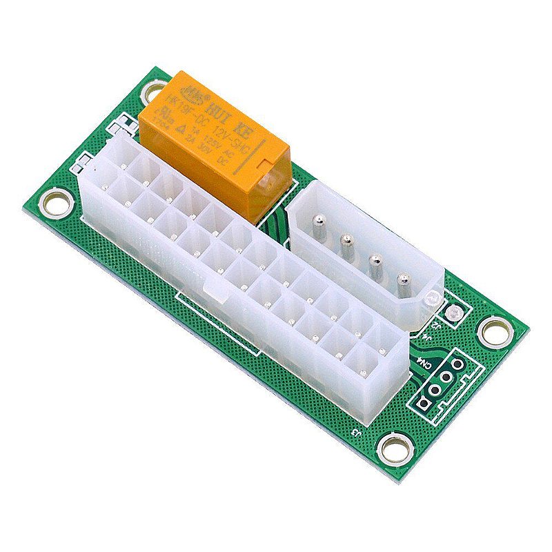 Adaptador Duplicador de Fonte ATX ADDPSU2 para Ligar 2 Fontes em Simultâneo para Mineração e Workstations de Alta Potência - Imagem 4
