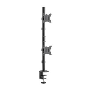 Suporte Vertical Duplo para 2 Monitores 17 a 32" Vinik BSMD420B VESA 75x75 100x100 até 9kg por Tela