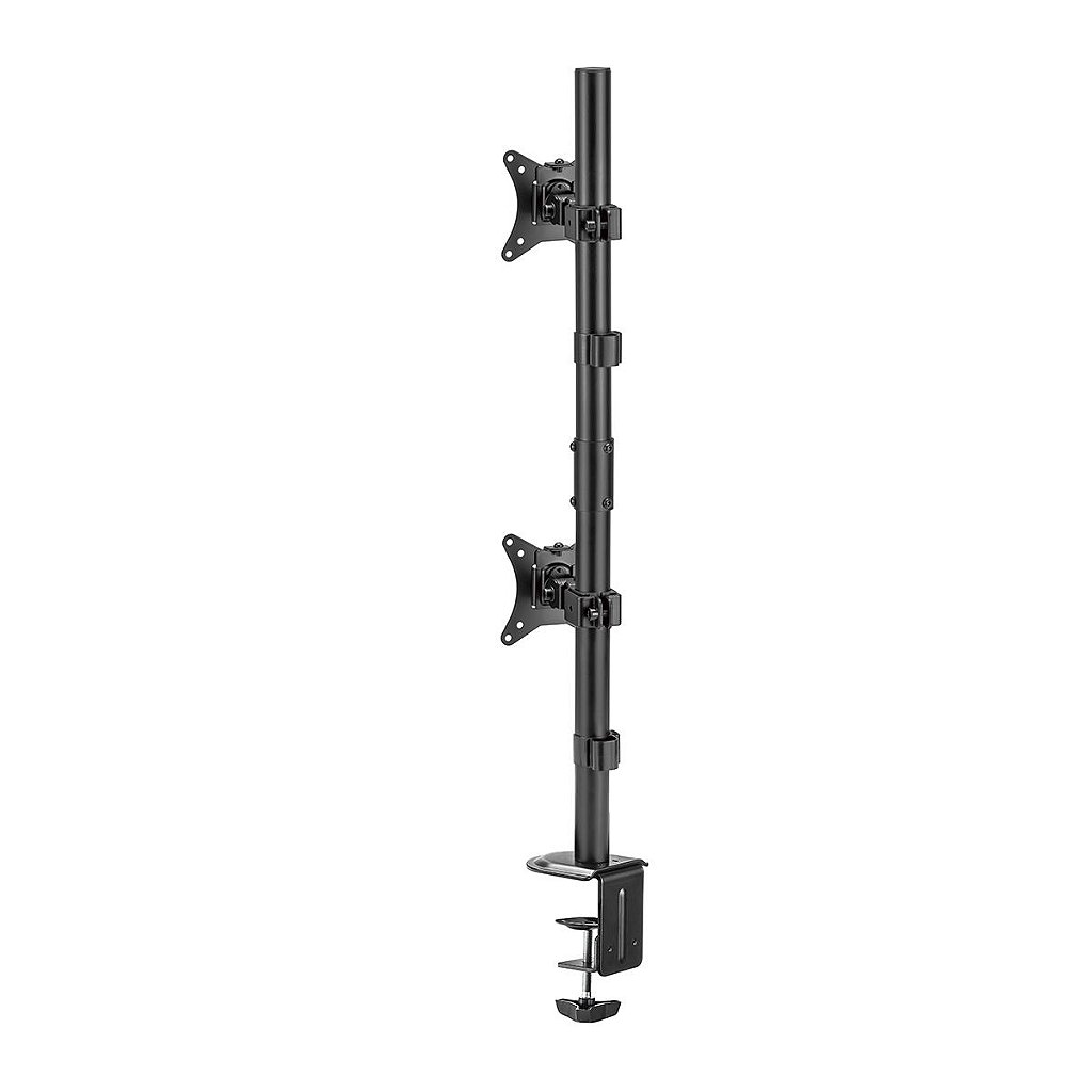 Suporte Vertical Duplo para 2 Monitores 17 a 32" Vinik BSMD420B VESA 75x75 100x100 até 9kg por Tela - Imagem 3