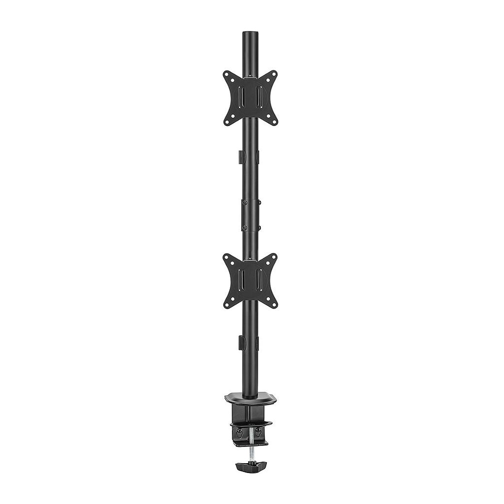 Suporte Vertical Duplo para 2 Monitores 17 a 32" Vinik BSMD420B VESA 75x75 100x100 até 9kg por Tela - Imagem 5