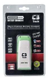 Carregador de Pilhas C3Tech UC-CHG2 para AA/AAA NiMH NiCd e Alcalinas com Proteção e Alimentação USB - Imagem 3
