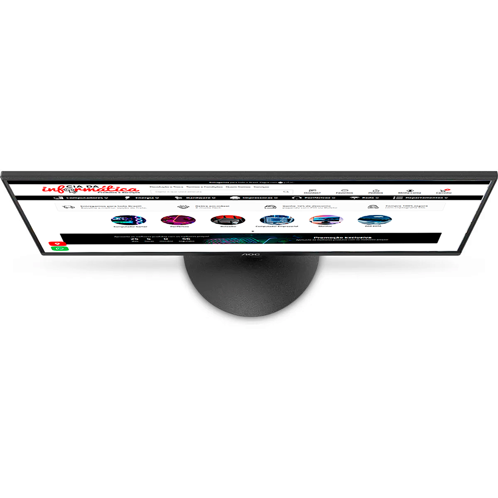 Monitor 21.5" 22B30HM2 AOC Full HD 1920x1080 VA 120Hz 1ms HDMI VGA Preto - Imagem 5