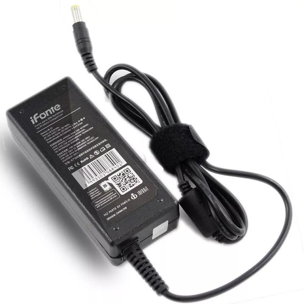 Fonte Notebook HP Infokit H-02 18.5V 3.5A 90W Plug 4.8x1.7mm Bivolt - Imagem 3