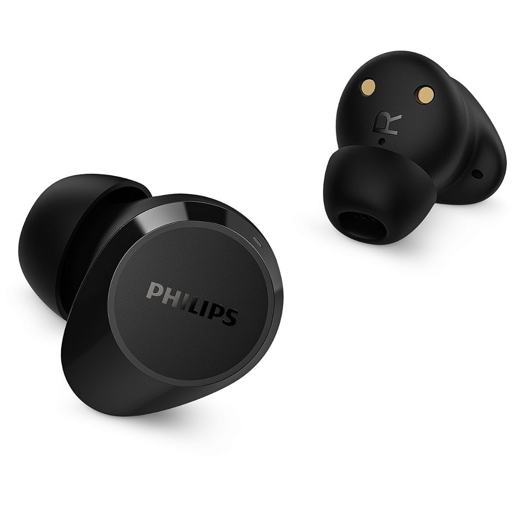 Fone de Ouvido Philips TAT1209BK/00 True Wireless Bluetooth 5.3 com Microfone Integrado e Resistência IPX4 Preto - Imagem 2