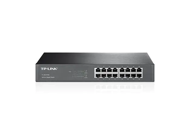 Switch TP-LINK TL-SG1016D 16 Portas Gigabit Rackmount