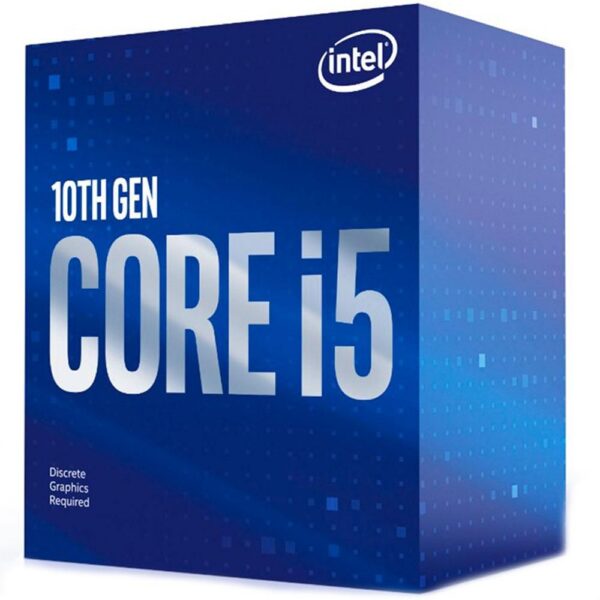 Processador Intel Core i5-10400F 6 Cores 12 Threads 2.9GHz (Turbo 4.3GHz) 12MB Cache LGA 1200 BX8070110400F