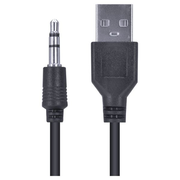 Caixa de Som Vinik VS-01 2.0 Canais 2W RMS Alimentação USB Conexão P2 3.5mm com Controle de Volume - Imagem 3