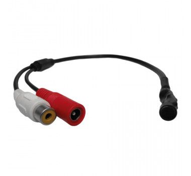 Microfone Digital para CFTV Pré-amplificado Alcance 40m² Alimentação 9-12V com Cabo e Conectores - Imagem 2