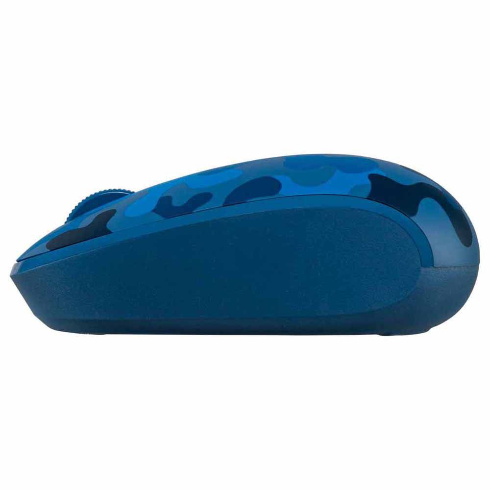 Mouse Sem Fio Microsoft Bluetooth Modern Mobile RJN-0074 Ambidestro Camuflagem Azul - Imagem 3