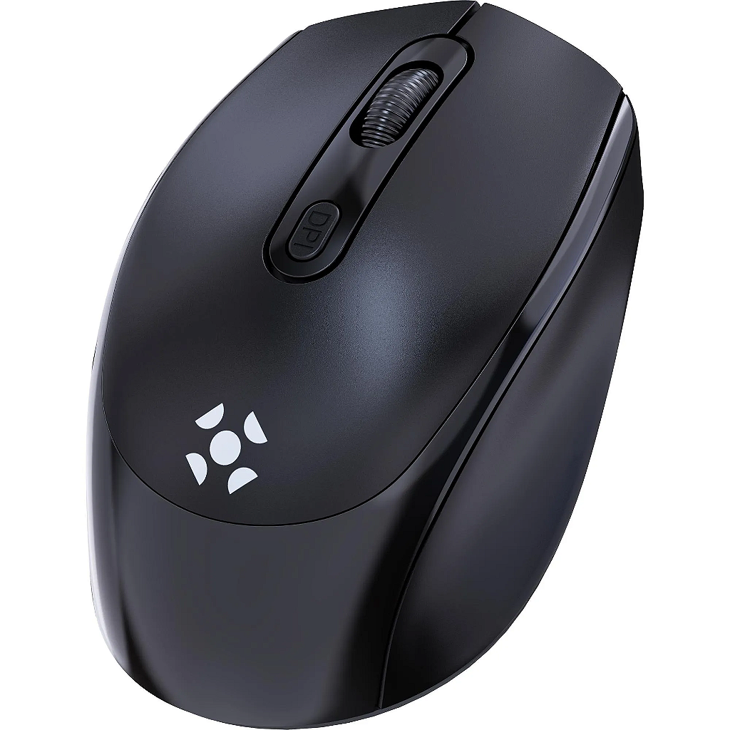 Mouse Sem Fio Office Compact 1600Dpi Preto MW12 Fortrek - Imagem 3