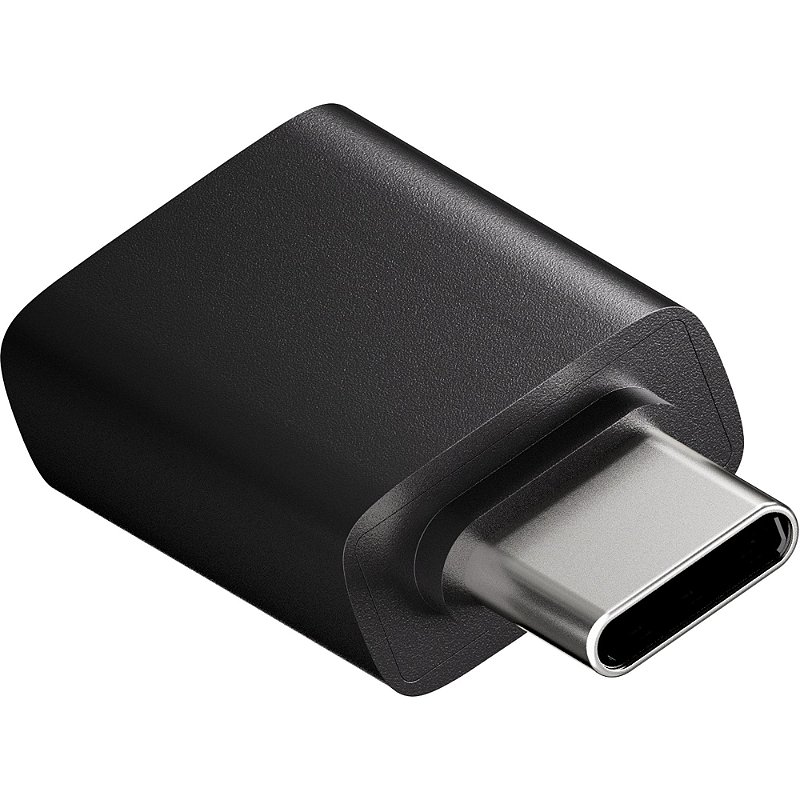 Adaptador USB-A 3.0 Macho para USB-C Fêmea OTG FORTREK UA2C 5Gbps 3A Preto