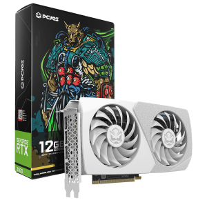 Placa de Vídeo PCYES GeForce RTX 3060 Graffiti Projeto Edge 12GB GDDR6 Dual Fan