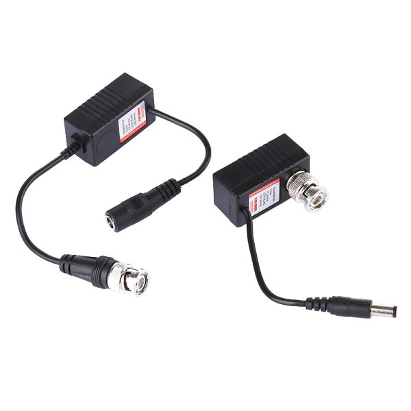 Adaptador Video Balun PoE Passivo AT0516 com Conectores BNC P4 e RJ45 para Câmeras HD-CVI HD-TVI AHD 720p 300m - Imagem 2