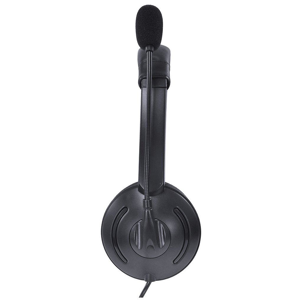 Headset Corporativo Vinik VK390 USB com Microfone Omnidirecional e Cabo Trançado de 1.8m - Imagem 4