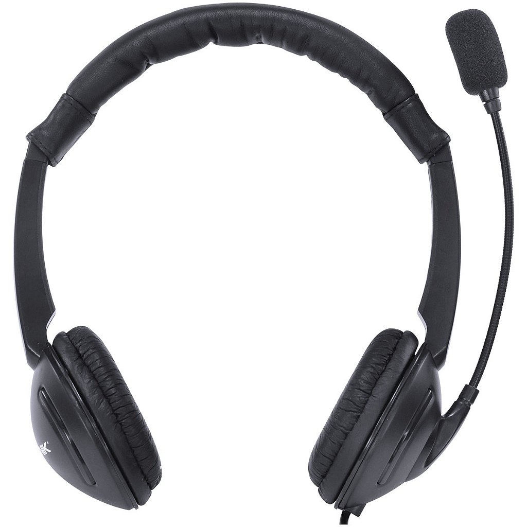 Headset Corporativo Vinik VK390 USB com Microfone Omnidirecional e Cabo Trançado de 1.8m - Imagem 5