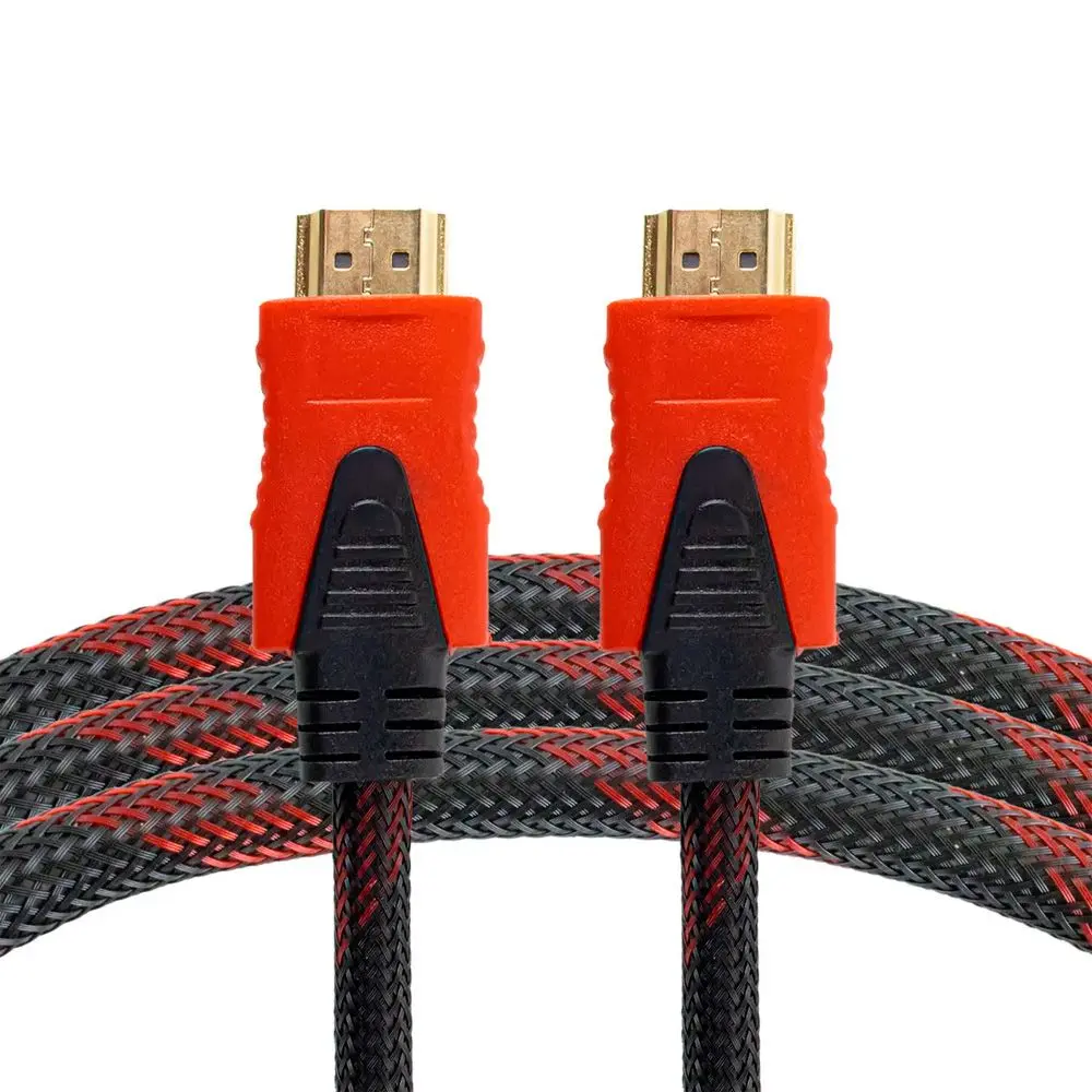 Cabo HDMI Knup KP-YP5003 10 Metros 1.4 Full HD 1080p com Filtro e Malha de Nylon - Imagem 2
