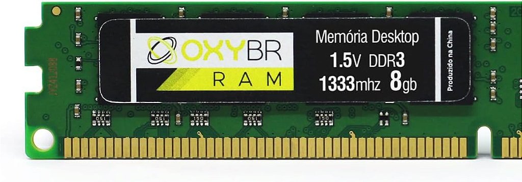 Memória DDR3 8GB 1333MHz Desktop OXY1333D3N9/8G OXY - Cia da