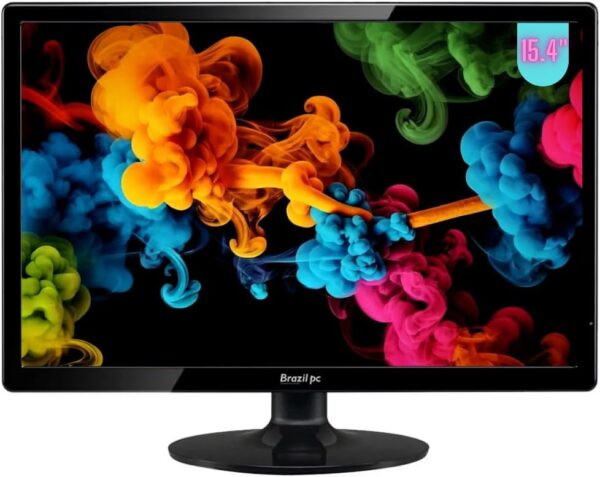 Monitor 15.4 15BPC-KAN Brazil PC HD 1280x800 LED 60Hz HDMI VGA VESA Preto