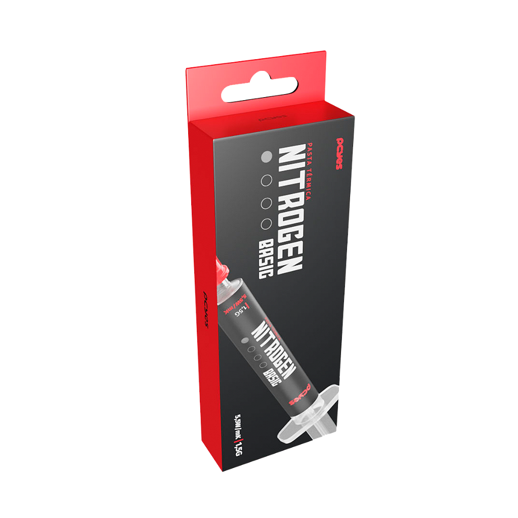 Pasta Térmica RMICA PCYES Nitrogen Basic 1.5g 5.5W/mK para CPU e GPU PCYNB1555