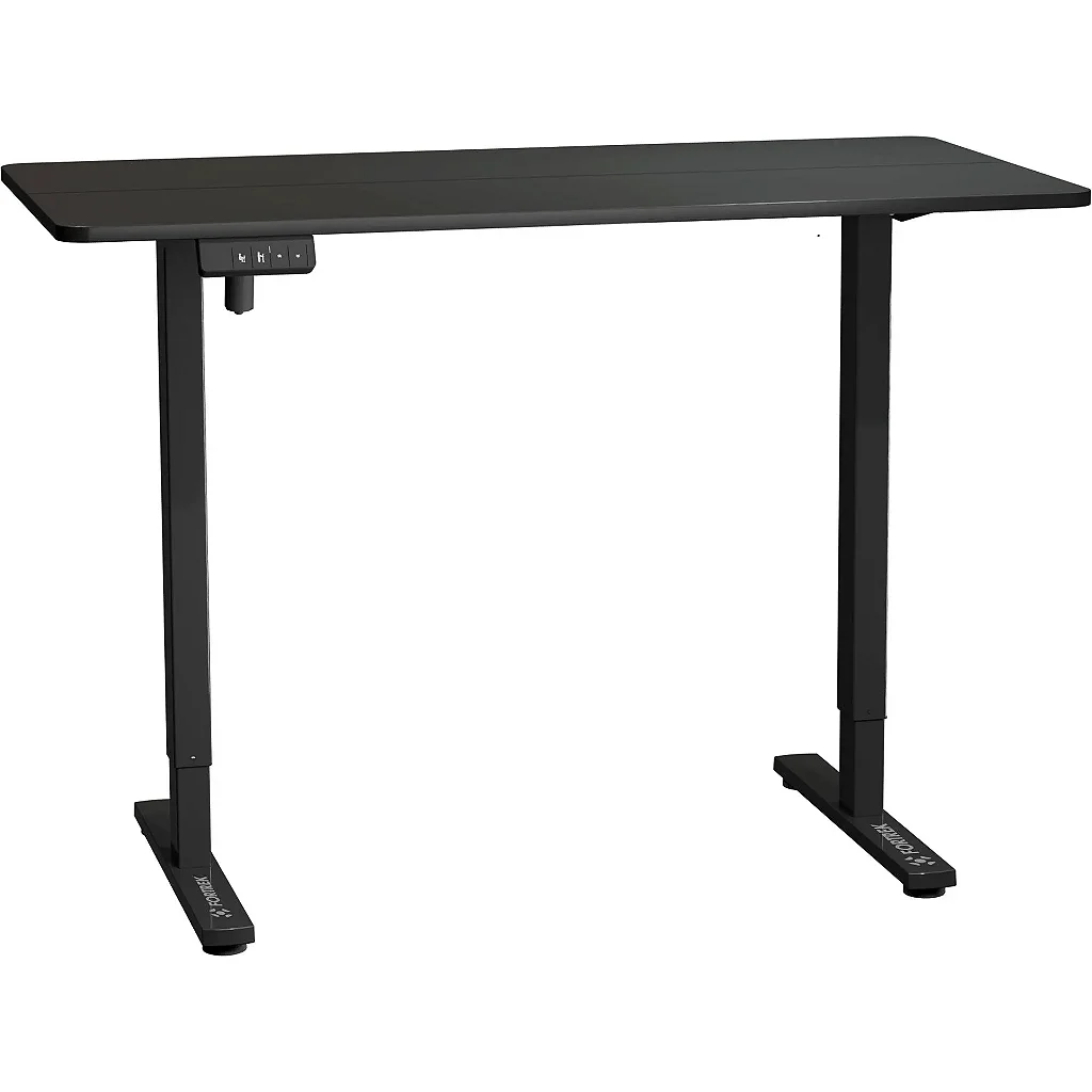 Mesa Elétrica com Altura Ajustável UNICO FORTREK Lift 120x60cm Motor Único Bivolt Preta