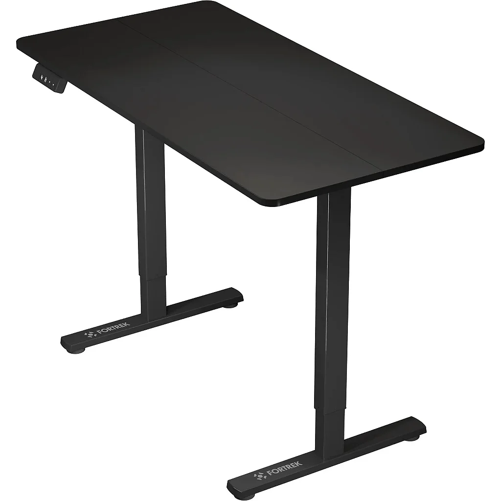 Mesa Elétrica com Altura Ajustável UNICO FORTREK Lift 120x60cm Motor Único Bivolt Preta