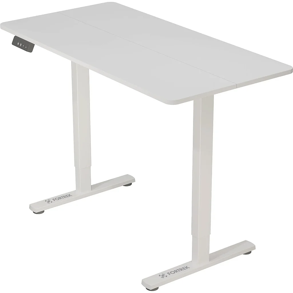 Mesa Elétrica com Altura Ajustável UNICO FORTREK Lift Motor Único 120x60cm Suporta 60kg Branca