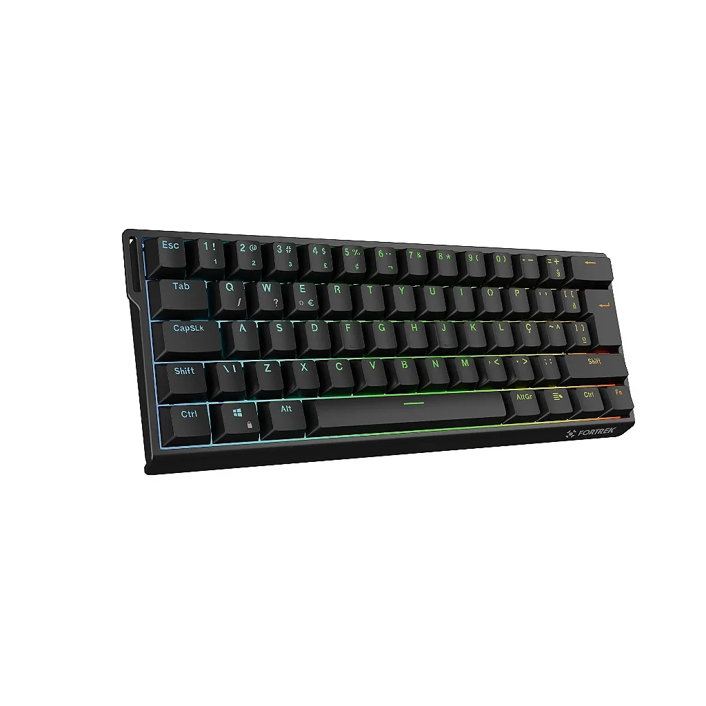 Teclado Gamer FORTREK Ora Switch Magnético Bluetooth 8000Hz ARGB ABNT2