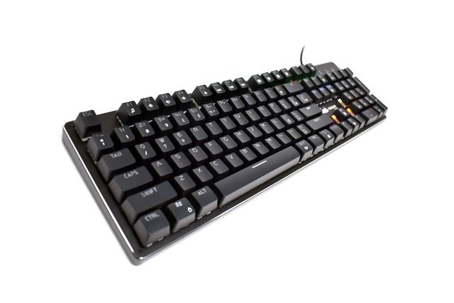 Teclado Mecânico Knup KP-2051 Switch Blue LED Rainbow Anti-Ghosting USB Corpo de Metal - Imagem 2