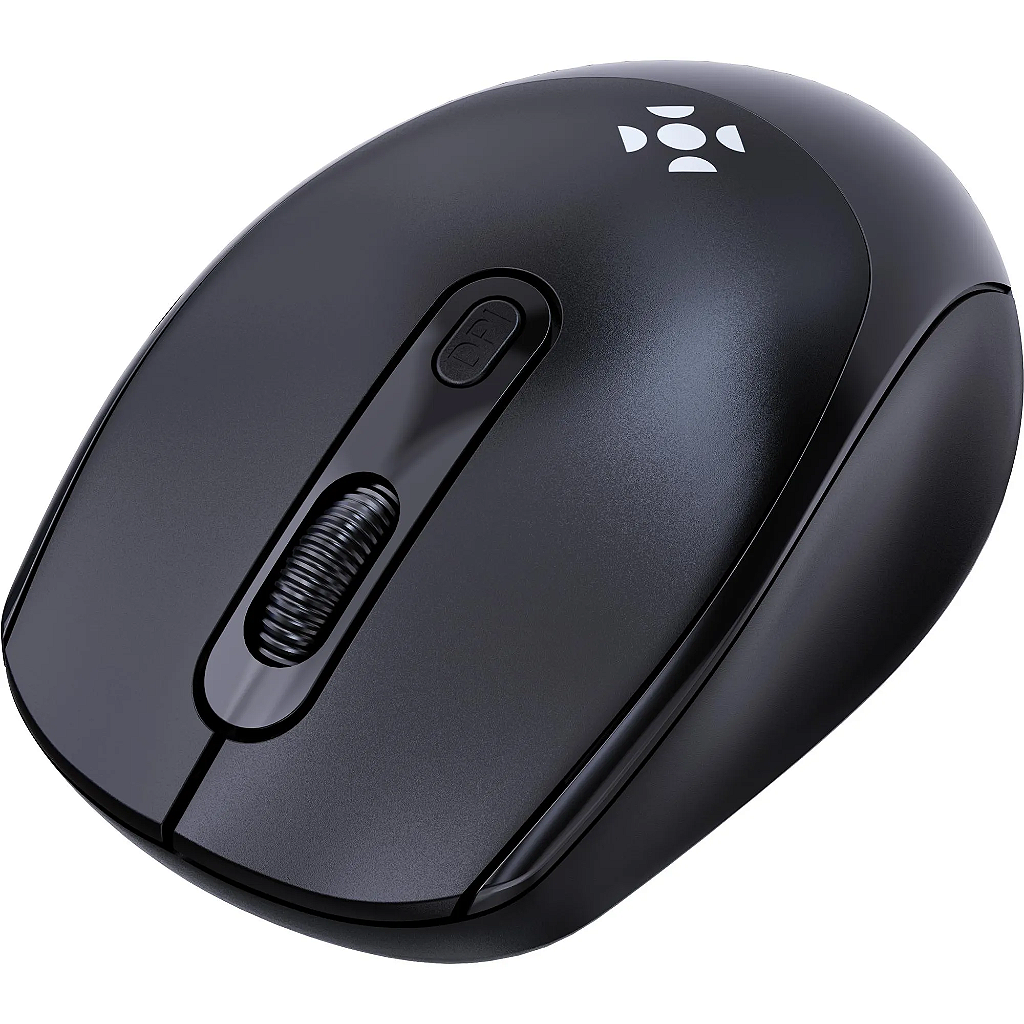 Mouse Sem Fio Office Compact 1600Dpi Preto MW12 Fortrek - Imagem 4