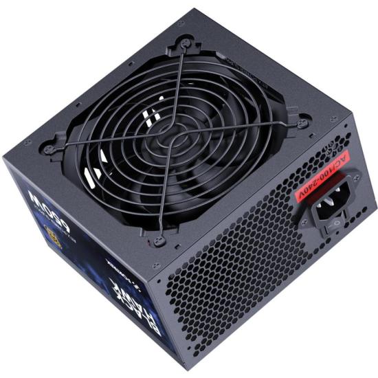 Fonte ATX Real 650W Black Hawk Fortrek 80 Plus PFC Ativo Bivolt Automático - Imagem 4