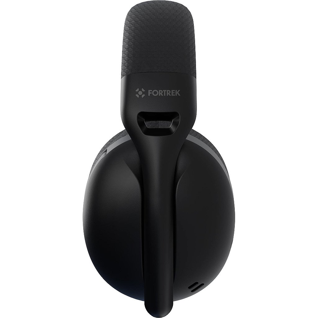 Headset Wireless Fortrek Wise Air Preto Tri-Mode 2.4Ghz Bluetooth 5.3 USB-C com Microfone Omnidirecional - Imagem 4