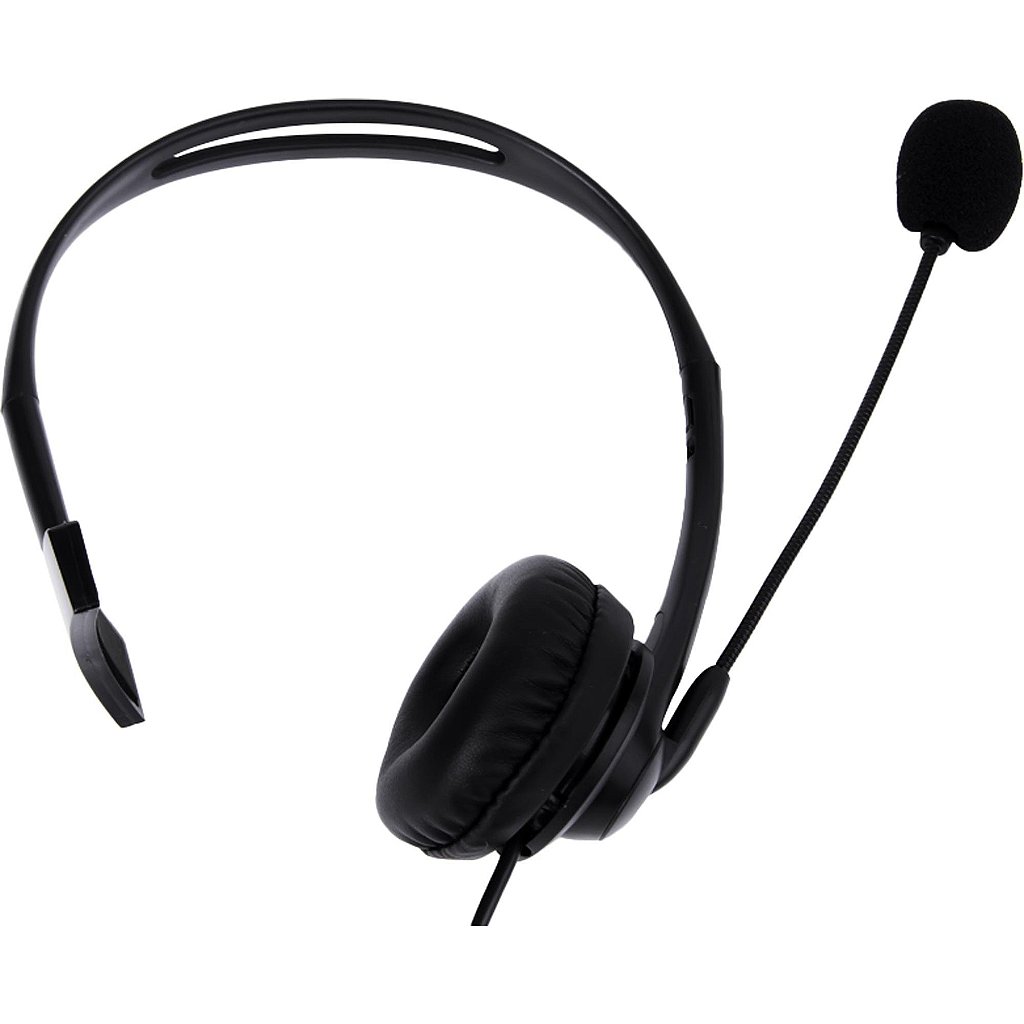 Headset Monoauricular Fortrek FK-731A USB com Microfone Fixo Alto-falante 30mm e Cabo de 2m - Imagem 4
