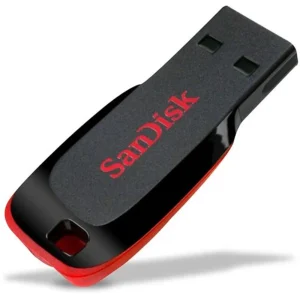 Pen Drive SANDISK Cruzer Blade 128GB USB 2.0 Preto SDCZ50-128G-B35
