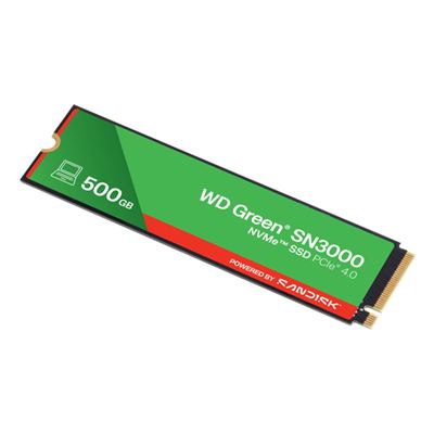 SSD Western Digital WD Green SN3000 500GB NVMe M.2 2280 PCIe 4.0 5000MB/s