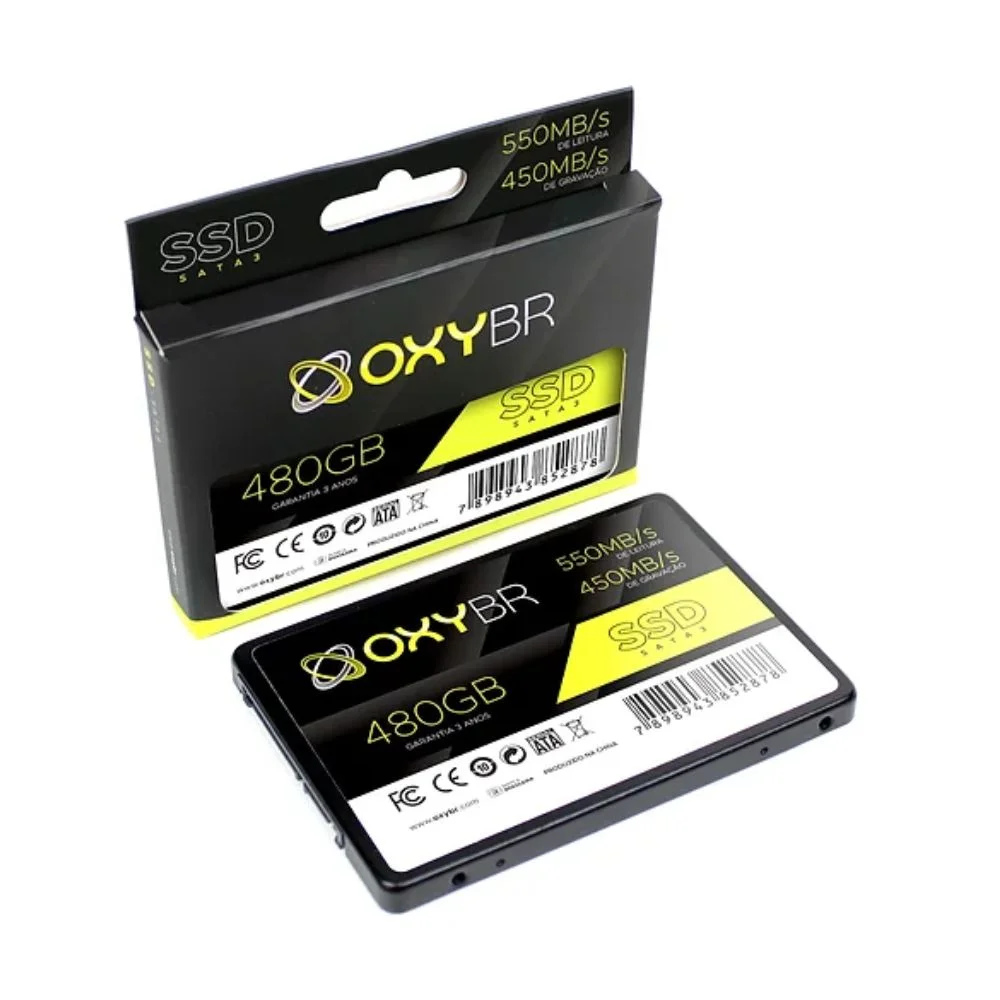 SSD SATA III 480GB OXYBR400/480 2.5pol 550MB/s