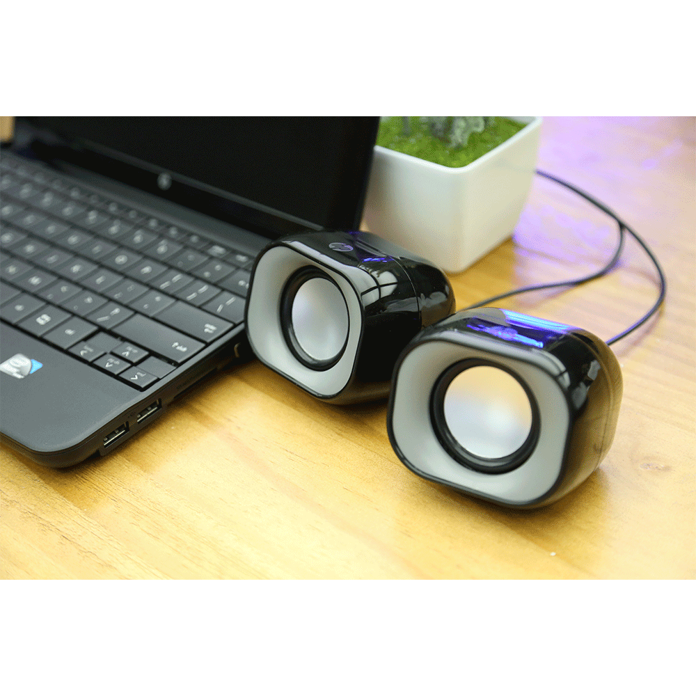Caixa de Som 2.1 HP DHS-2111 11W RMS Conexão USB e P2 3.5mm