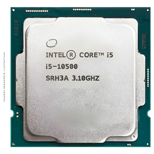 Processador Intel Core i5-10500 LGA1200 6 Núcleos 12 Threads 3.1GHz OEM