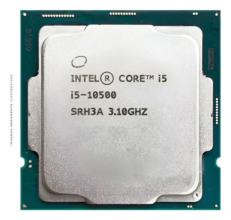 Processador Intel Core i5-10500 LGA1200 6 Núcleos 12 Threads 3.1GHz OEM