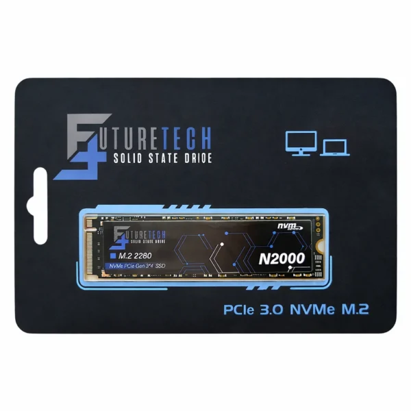 SSD NVME FUTURETECH N2000 256GB PCIe 3.0 M.2 2280 3200MB/s