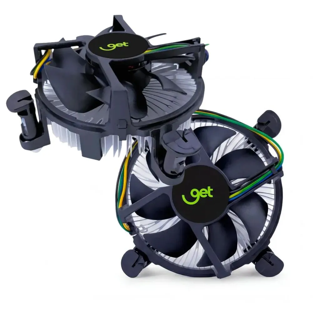 Cooler para Processador GET Intel LGA 775 1150 1151 1155 1156 1200 1700 4 Pinos