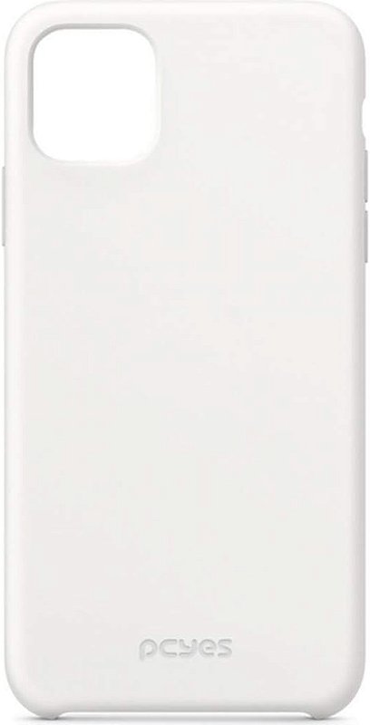 Capa Case Silicone Flip PCYes MT-11MB Branca para Apple iPhone 11 Pro Max