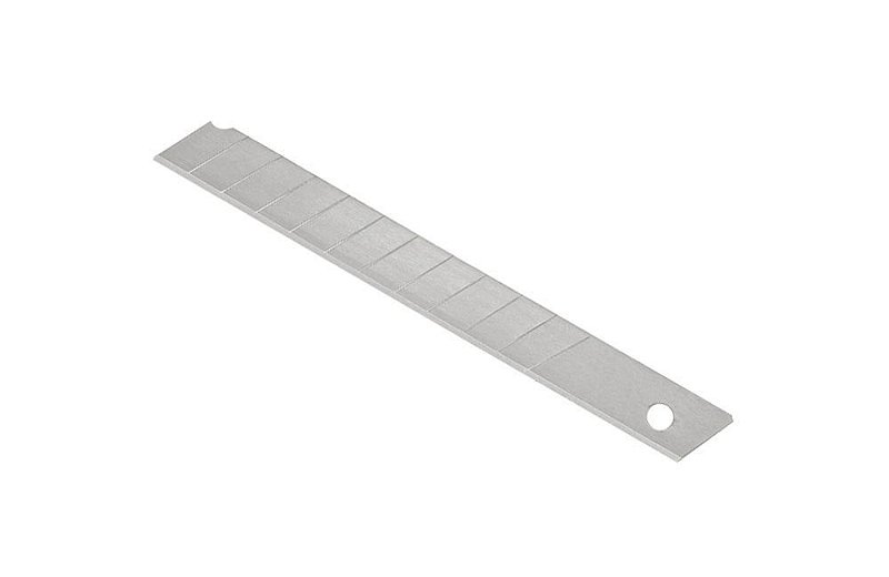 Lâmina para Estilete NOVE54 9mm Aço Carbono - Blister com 10 Unidades - foto 2