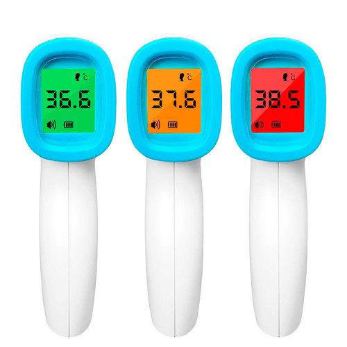 Termômetro Digital Infravermelho Hi8us HG01 Sem Contato Display LCD Medição Corporal e Objetos