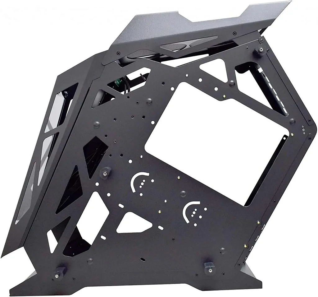 Gabinete Gamer BrazilPC BPC-Prime OTM Black Mid Tower mATX Vidro Temperado Duplo Sem Cooler - Imagem 2