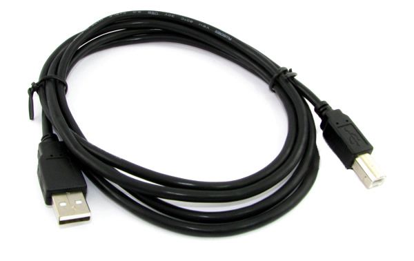 Cabo USB 2.0 para Impressora BR CABOS 3 Metros com Filtro USB A x B - Imagem 2