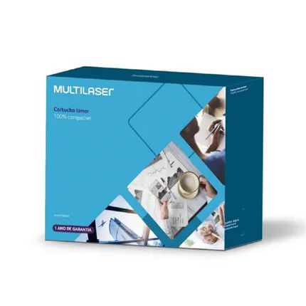 Toner Compatível Multilaser CT010 para HP 505X CE505X 05X 80X Preto 6.900 Páginas - Imagem 2