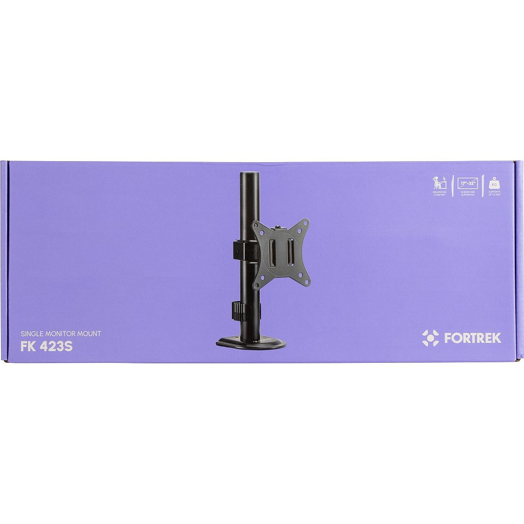 Suporte de Mesa Articulado para Monitor 17 a 32" Fortrek FK423S Padrão VESA 75/100 - Imagem 5