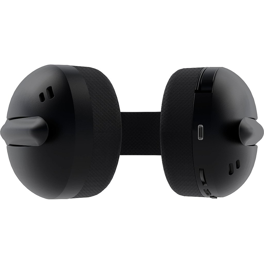 Headset Wireless Fortrek Wise Air Preto Tri-Mode 2.4Ghz Bluetooth 5.3 USB-C com Microfone Omnidirecional - Imagem 5