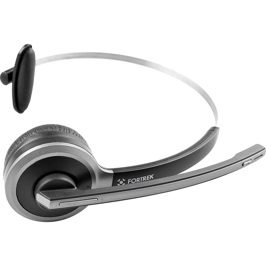 Headset Monoauricular Fortrek FK-761A Bluetooth 5.0 Cinza - Imagem 5